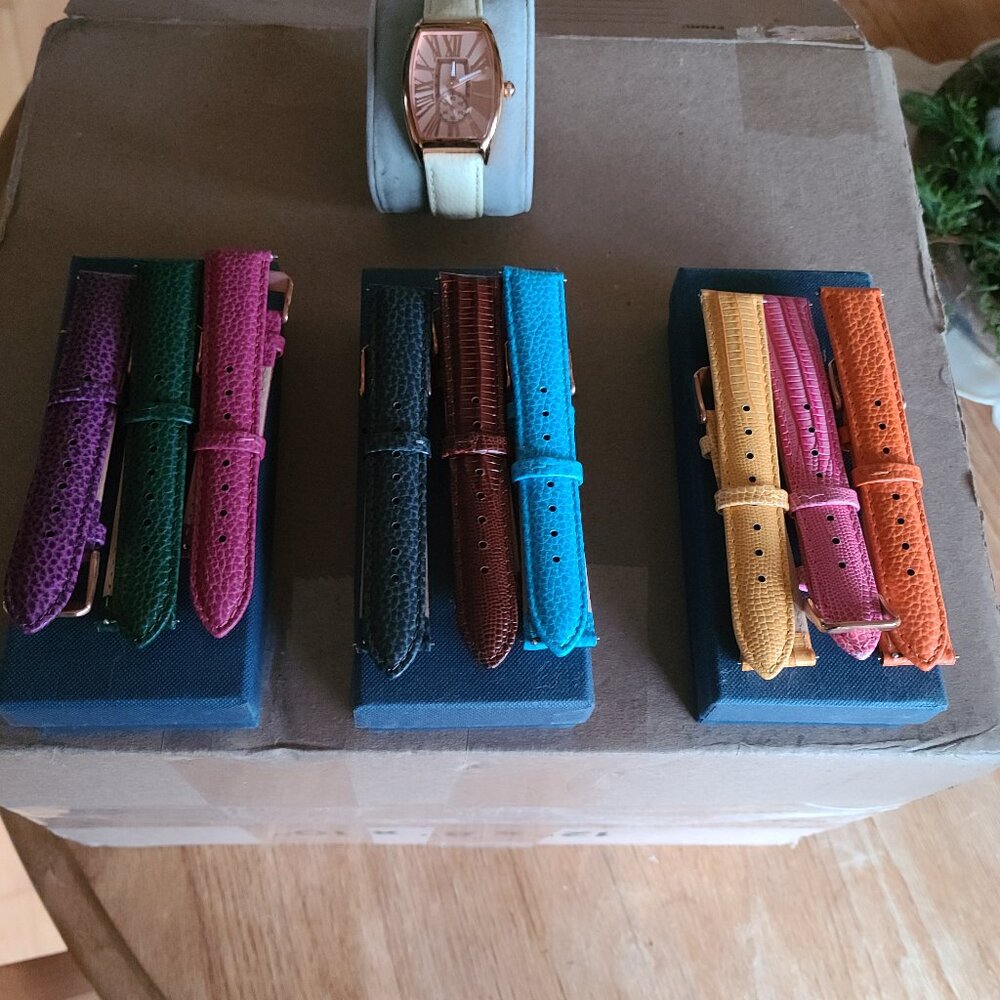 Authentic Vicenza Italian Watch w/ changeable straps